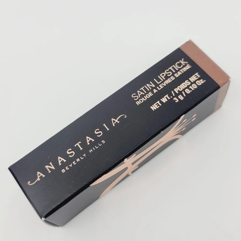 Rose Brown Anastasia Beverly Hills Satin Lipstick Brand New in Box Authentic